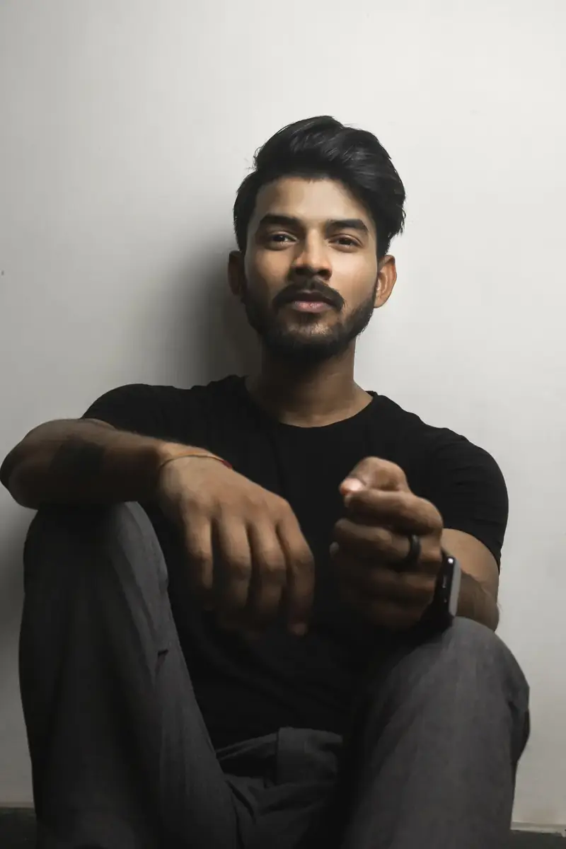 Well-groomed man with a styled beard